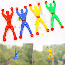 Pack Of 4 Spiderman Climbing Toy