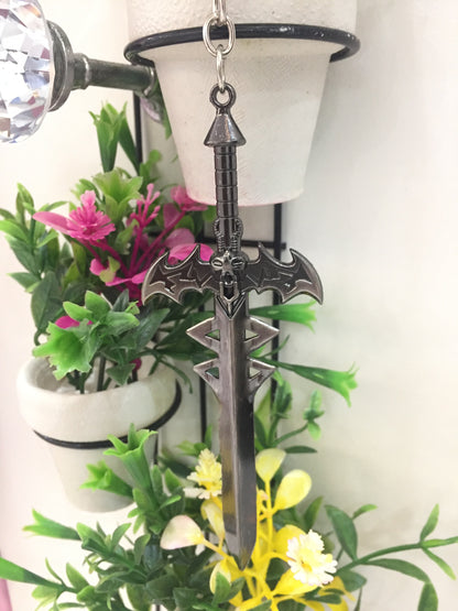 Premium Metallic Sword Keychain For Anime Lovers