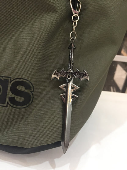 Premium Metallic Sword Keychain For Anime Lovers