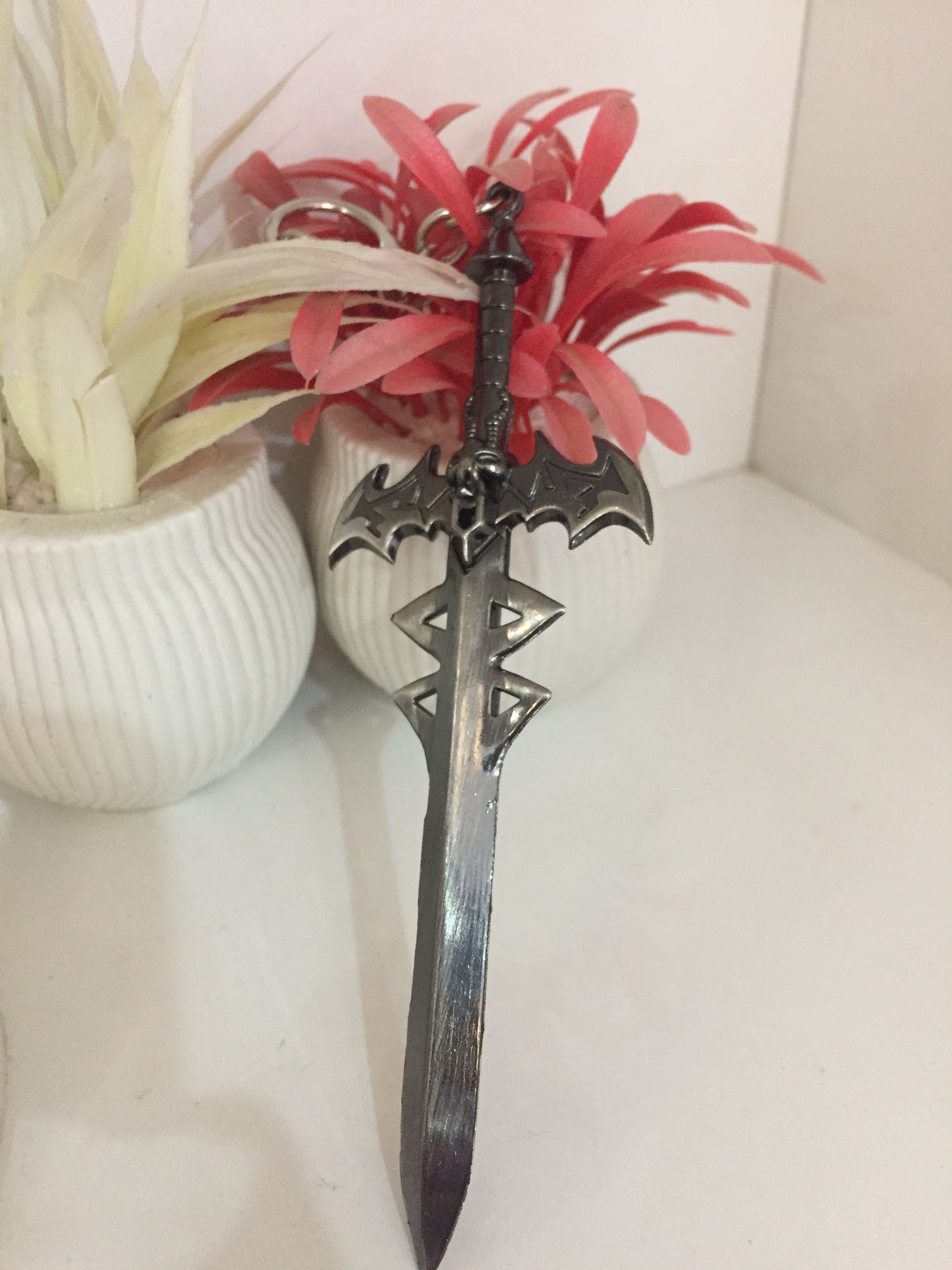 Premium Metallic Sword Keychain For Anime Lovers