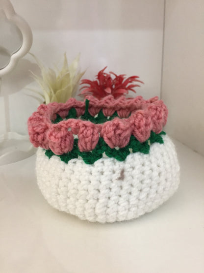 Handmade Crochet jewellery Holder