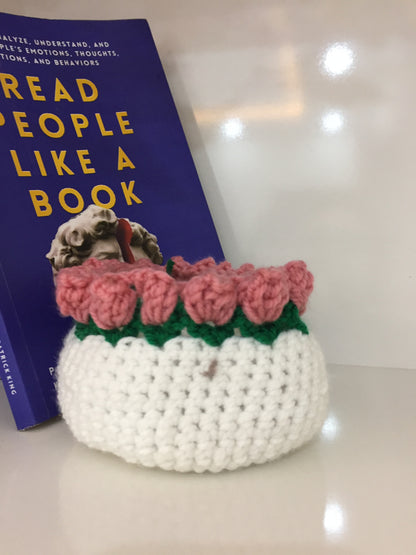 Handmade Crochet jewellery Holder