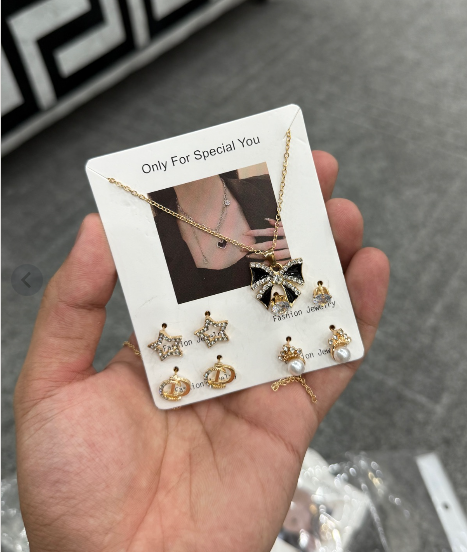Jewelry Set Card