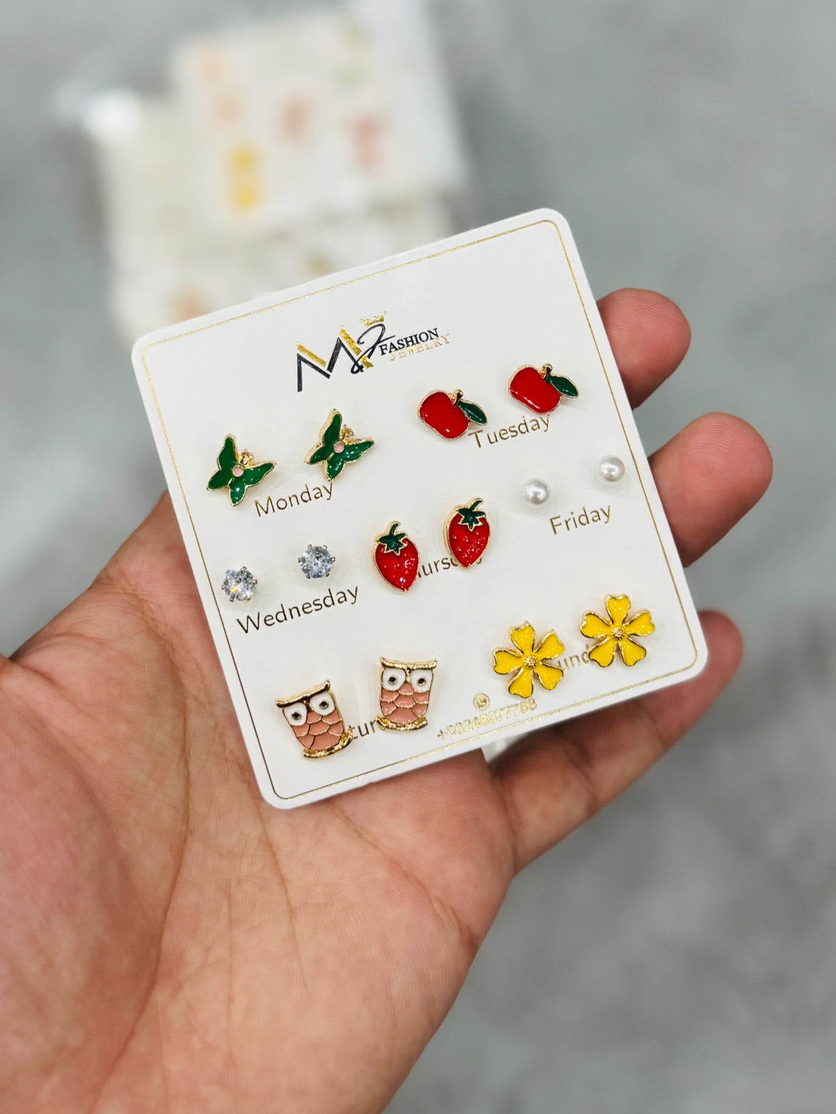 Fruit shaped Tops Full Card