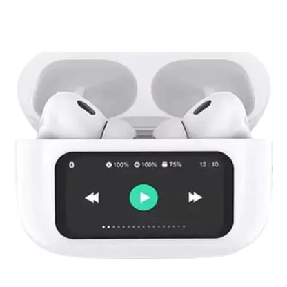 A9 Pro Airpods - A9 Pro Screen Airpods - Touch Screen Airpods - Airpods With Screen - Airpods Pro Anc Airpods - Digital Airpods - Lcd Airpods - Air Pods Pro - Anc Earbuds